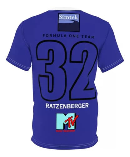 Remera 1994 Simtek S941 Ratzenberger F1 - A Pedido_exkarg Violeta 38 2