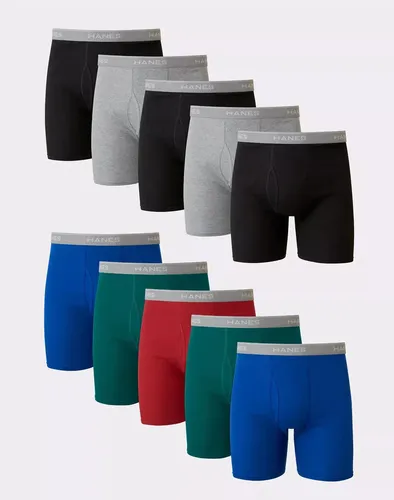 Pack Hanes Men's 10-pack Boxer - A Pedido_exkarg Azul 38 2