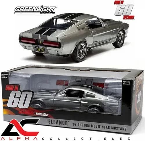 Auto 1:18 1967 Ford Mustang 60 Seconds - A Pedido_exkarg Gris 3
