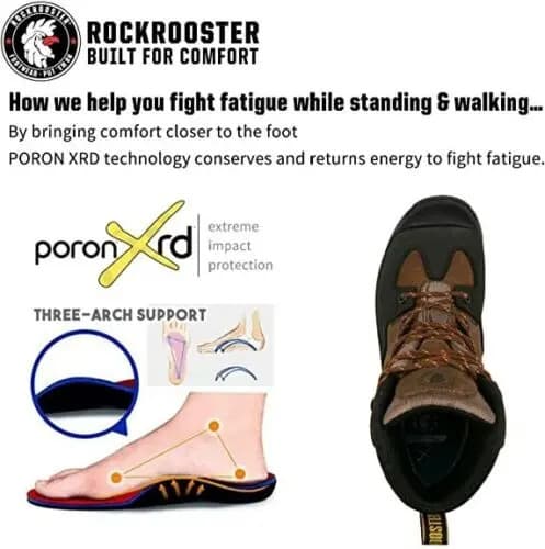Botas Rockrooster Work Boots - A Pedido_exkarg Marrón 37 Ar 3