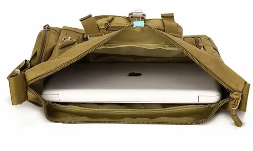 Morral 14 Inch Tactical Messenger - A Pedido_exkarg Marrón 4