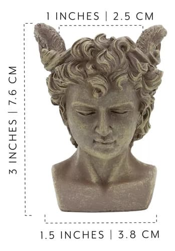 Set 3 Mini Macetas Athena/medusa/perseus - A Pedido_exkarg Gris 6