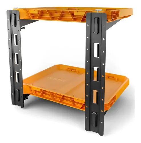 Sistema Organizador Stacktech 2 Estantes - A Pedido Negra 4