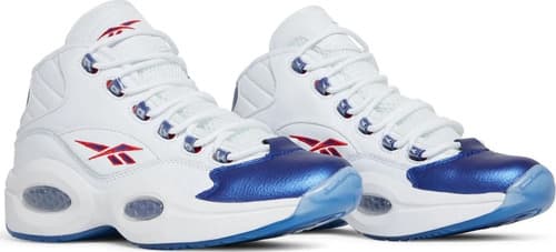 Botitas Mens Reebok Question Mid - A Pedido_exkarg Blanco 35,5 Ar 2