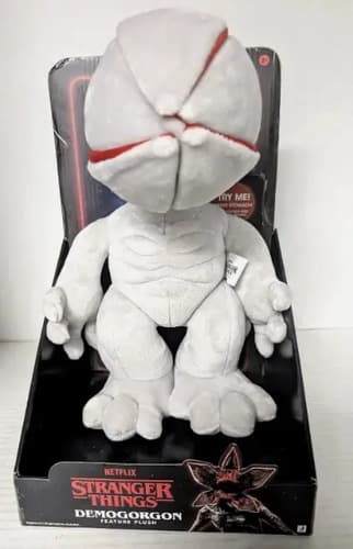 Muñeco Peluche Stranger Things Demogorgon  - A Pedido_exkarg Blanco