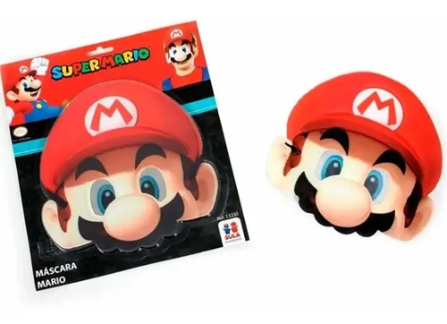 Máscara De Super Mario - Super Mario World Rojo 2