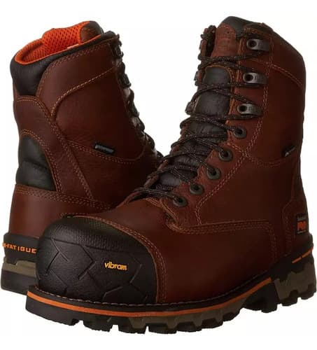 Botas Timberland Pro Men's Boondock - A Pedido_exkarg Marrón Cuero 40 Ar 3