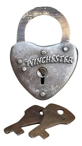Candado Winchester Heart Lock - A Pedido_exkarg Dorado