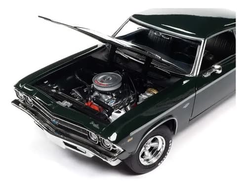 Amm1283 1:18 1969 Chevrolet Chevelle - A Pedido_exkarg 3