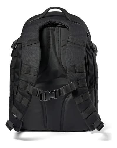 Mochila 5.11 Tactical Rush 12 2.0 Negra Impermeable Porta Notebook 24l Negro Liso 7