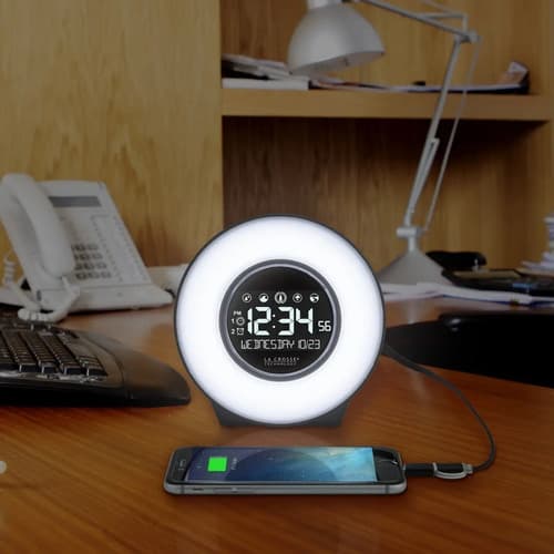 Reloj De Escritorio La Crosse Mood Light - A Pedido_exkarg 6