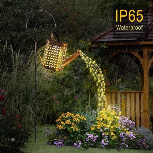 Regadera Decorativa Solar - A Pedido_exkarg Naranja 6