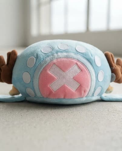 Gorra Tony Tony Chopper De One Piece - A Pedido Chopper Rosa Celeste Único Liso 5