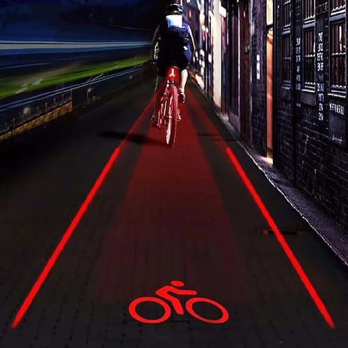Luz Trasera De Bicicleta - A Pedido_exkarg Negro 6