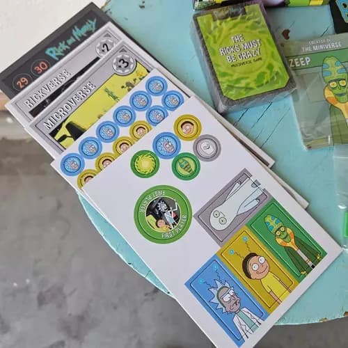 Juego Multiverso De Rick Y Morty - A Pedido_exkarg 4