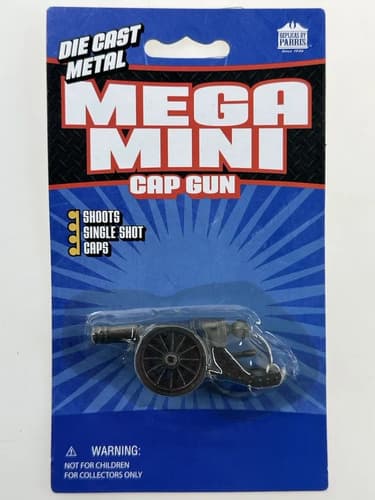 Set Pistolas A Cebita Mega Mini Cap Gun - A Pedido Negro 3
