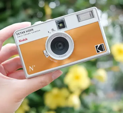 Camara De Fotos Kodak Ektar H35n (orange) - A Pedido_exkarg Naranja 2