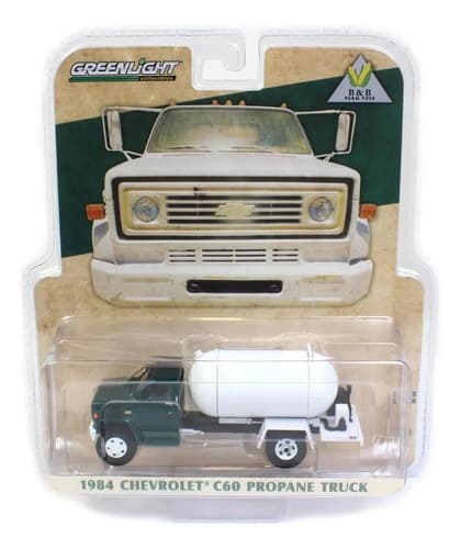 Camion Propano Juguete 1:64 Greenlight - A Pedido_exkarg Verde 2