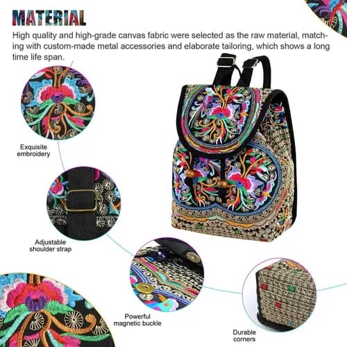 Mochila  Vintage Handmade - A Pedido_exkarg X 6