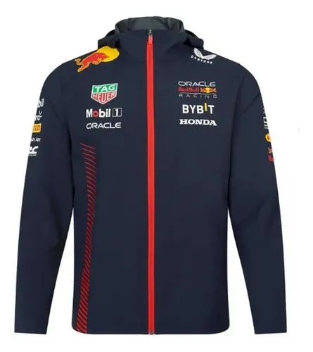 Campera De Lluvia Red Bull 2023 - A Pedido_exkarg Azul 38 2