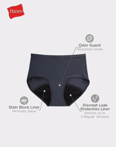 Bombachas Hanes Women's Brief 3 Pack - A Pedido_exkarg Blanco 90 4