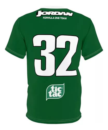 Remera 1991 Michael Schumacher F1 - A Pedido_exkarg Verde 38 2