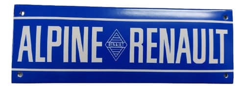 Cartel Decorativo Alpine Renault - A Pedido_exkarg X