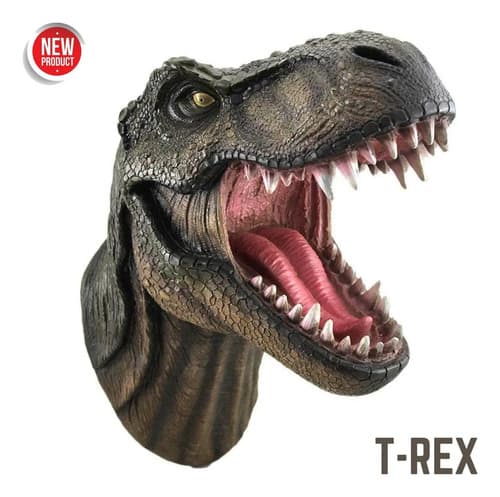 Cabeza Decorativa Tyrannosaurus Rex - A Pedido_exkarg Marrón 5