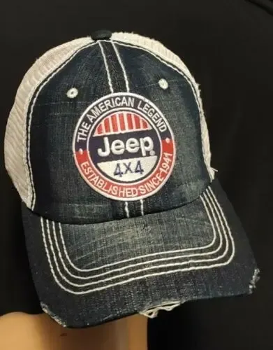 Gorra 4x4 Blue Jean Jeep - A Pedido_exkarg Negro Xxx 2