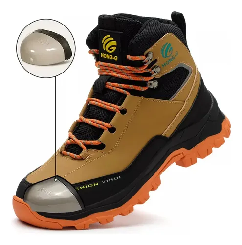 Botas De Seguridad Safety &work - A Pedido_exkarg Verde 41 Ar 4