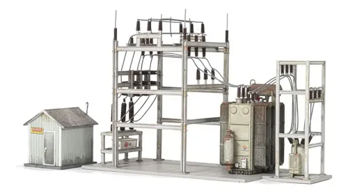 Subestacion Electrica Escala N - A Pedido_exkarg