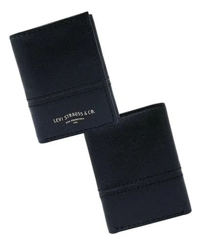 Billetera Levi's Genuine Leather - A Pedido_exkarg Negro 2