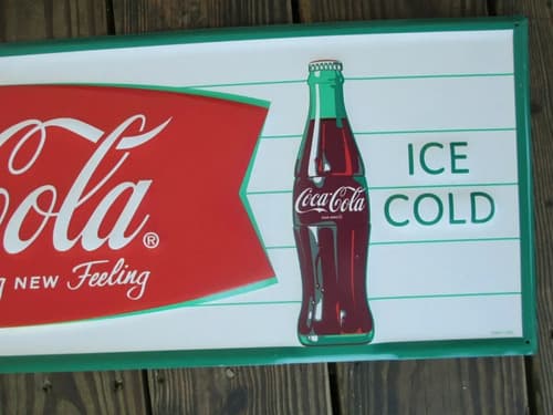 Cartel Coca-cola Steel Retro Original - A Pedido_exkarg 111 2