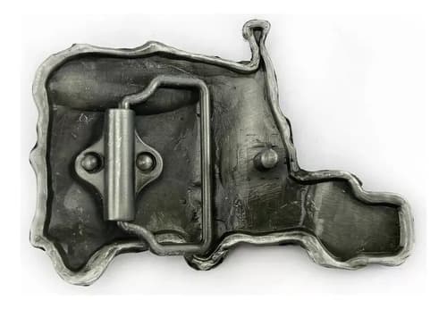 Hebilla Cinturon Westbuck Big Truck Camion - A Pedido_exkarg Plateado 100 3