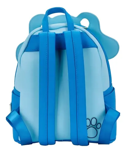 Loungefly Mochila Urbana Cuero Vegano Blues Clues Blue Mini Azul Claro 3