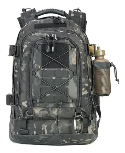 Mochila Militar Tactica 60l - A Pedido_exkarg Negro 3