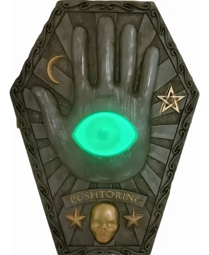 Timbre Para Puerta Gemmy Halloween - A Pedido Marrón 4