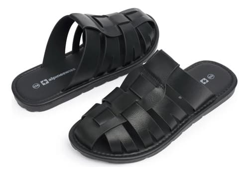Sandalias De Pescador Alpine Swiss Marlin - A Pedido_exkarg Negro 41 Ar 2
