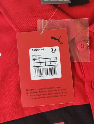 Chomba Scuderia Ferrari Men's - A Pedido_exkarg Rojo X 6
