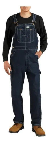 Pantalon Vaquero Enterito Hisea - A Pedido Azul S 2