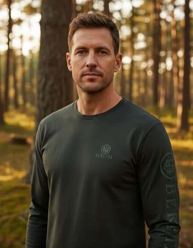 Remera Beretta Wing Shooter Crew (l) - A Pedido_exkarg Negro L