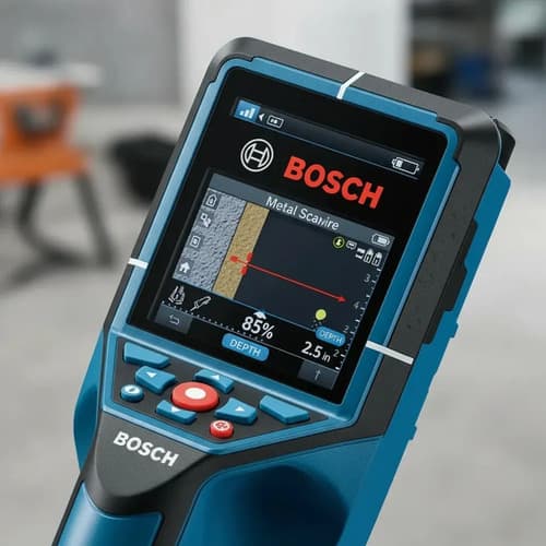 Detector Materiales Bosch Wallscanner D-tect 200 C Estuche Color Azul 6
