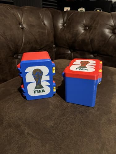 Caja Guarda Figuritas Copa Mundial  Fifa 2026 - A Pedido X 4