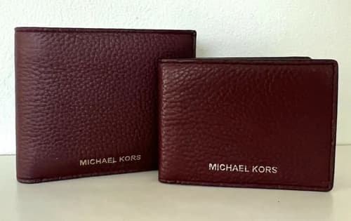 Billetera Michael Kors Pebbled Red Leather - A Pedido_exkarg Rojo 2