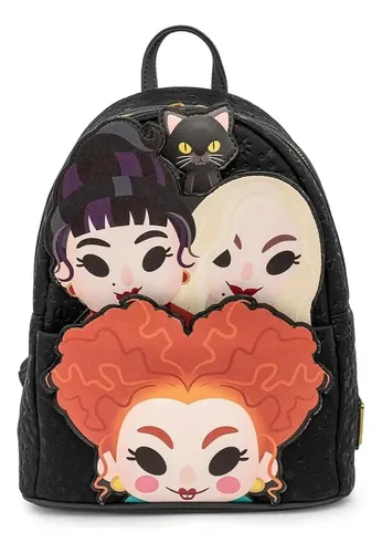 Mochila Disney Hocus Pocus Loungefly - A Pedido_exkarg Negro 3