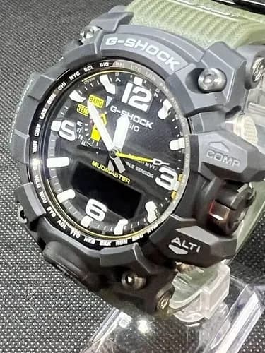 Reloj Casio G-shock Gwg-1000-1a3jf - A Pedido_exkarg Verde Oscuro Negro 5