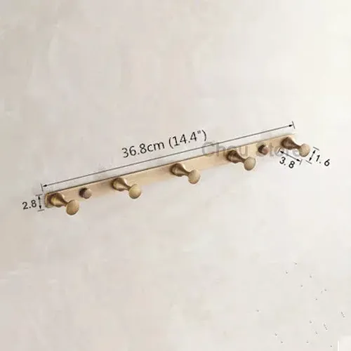 Toallero Towel Hook Rack - A Pedido_exkarg Dorado 3