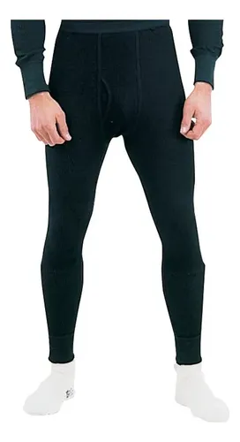 Ropa Interior Térmica De Punto Rothco - A Pedido Negro M 6