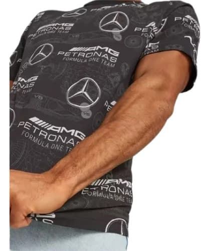 Remera Puma Mapf1 Mercedes - A Pedido_exkarg Negro S 4