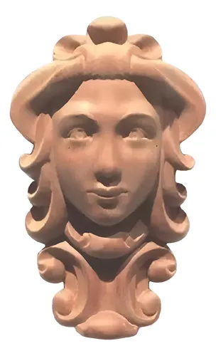 Escultura Hand Carved, Mahogany Lady - A Pedido_exkarg Marrón